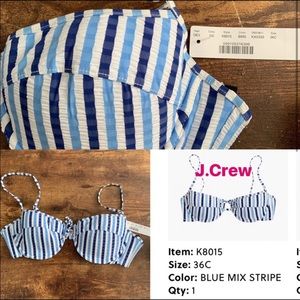 J.Crew: Matching Swim Bottom & Swim Bikini Top